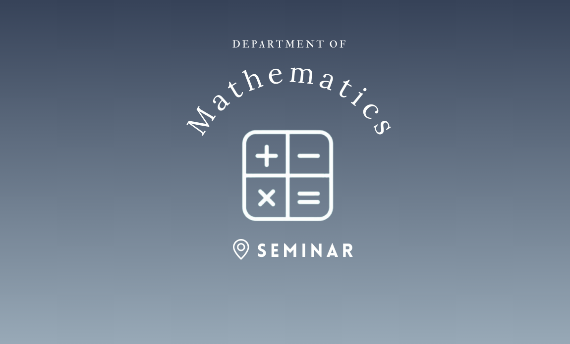 Mathematics Seminar by Richard Gonzales (IHES - PUCP)