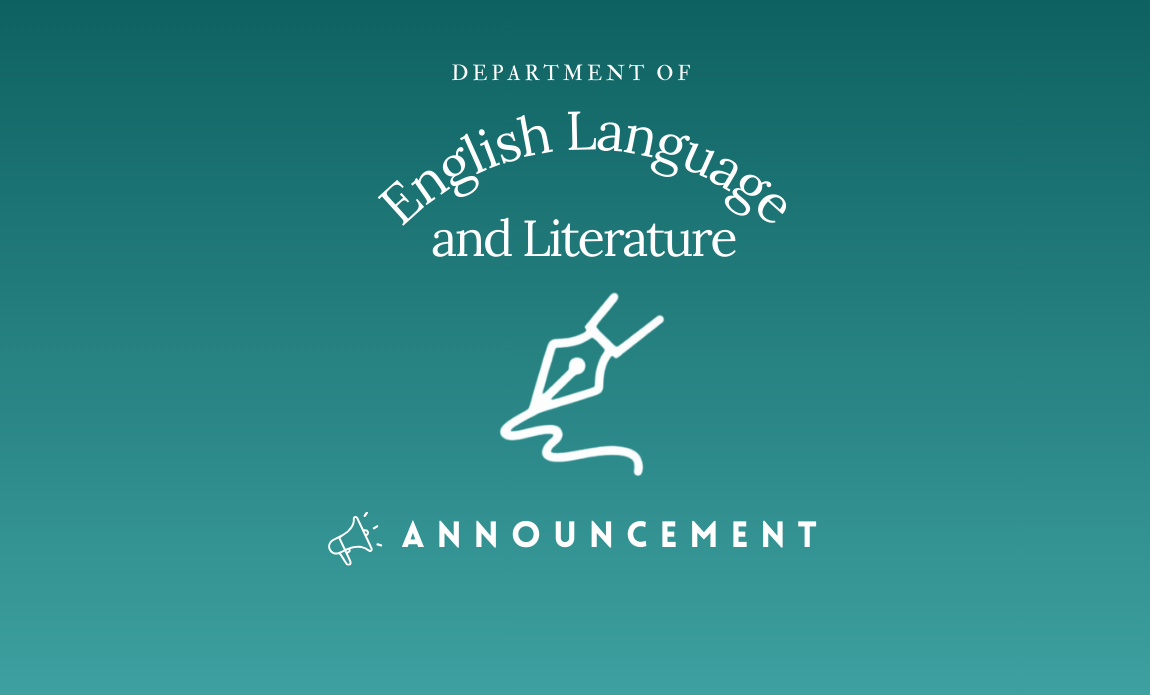 2026 Spring English Language and Literature Department Final Exam Schedule