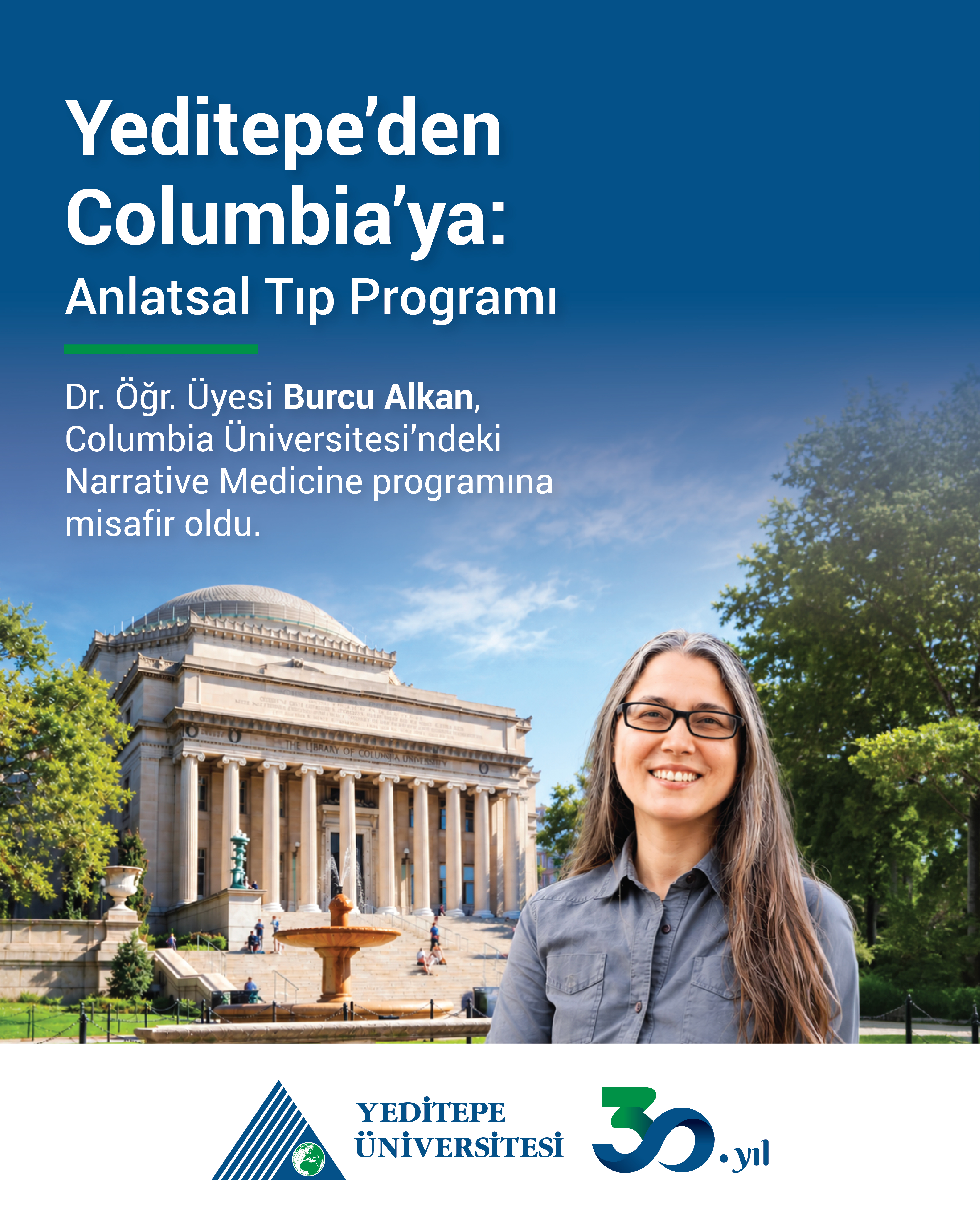 Narrative Medicine Program from Yeditepe to Columbia