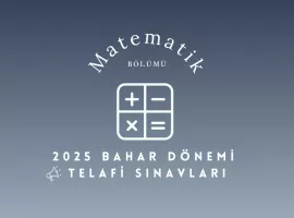 2025 Bahar Telafi Sınavları