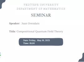 Seminer:  Juan Orendain